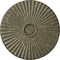 Ekena Millwork Shakuras Ceiling Medallion (For Canopies up to 5 1/2"), 29 1/2"OD x 2"P, Witch Hazel Crackle CM30SHWHC - alternate 1